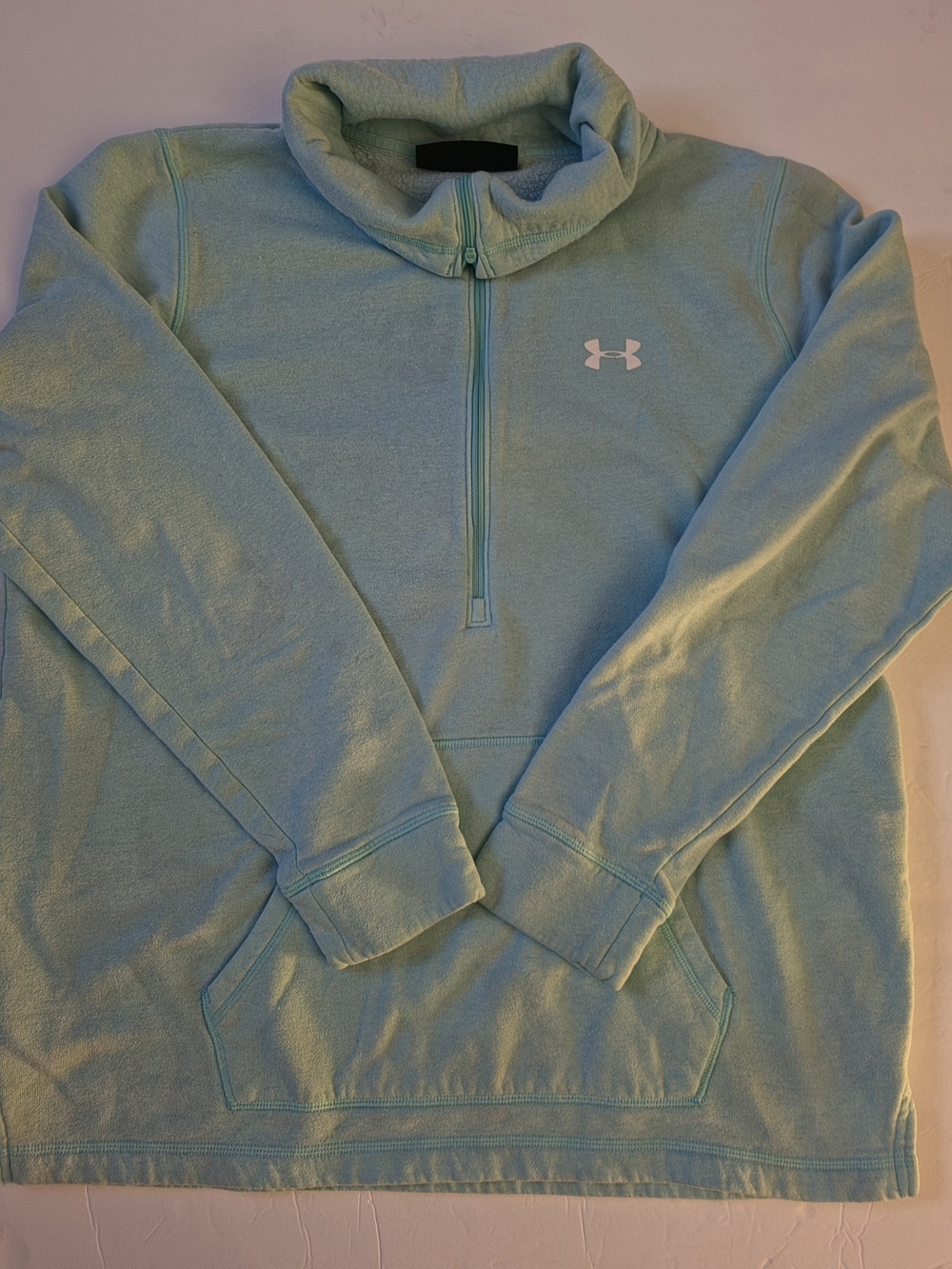 Under Armour Women’s Light Teal Quarter-Zip Pullover